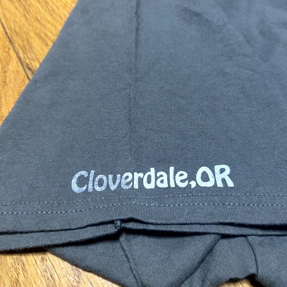 Cow Nature Travel Tee Mens Size XXL Gray Sweet Dairy Air Oregon - Picture 5 of 5